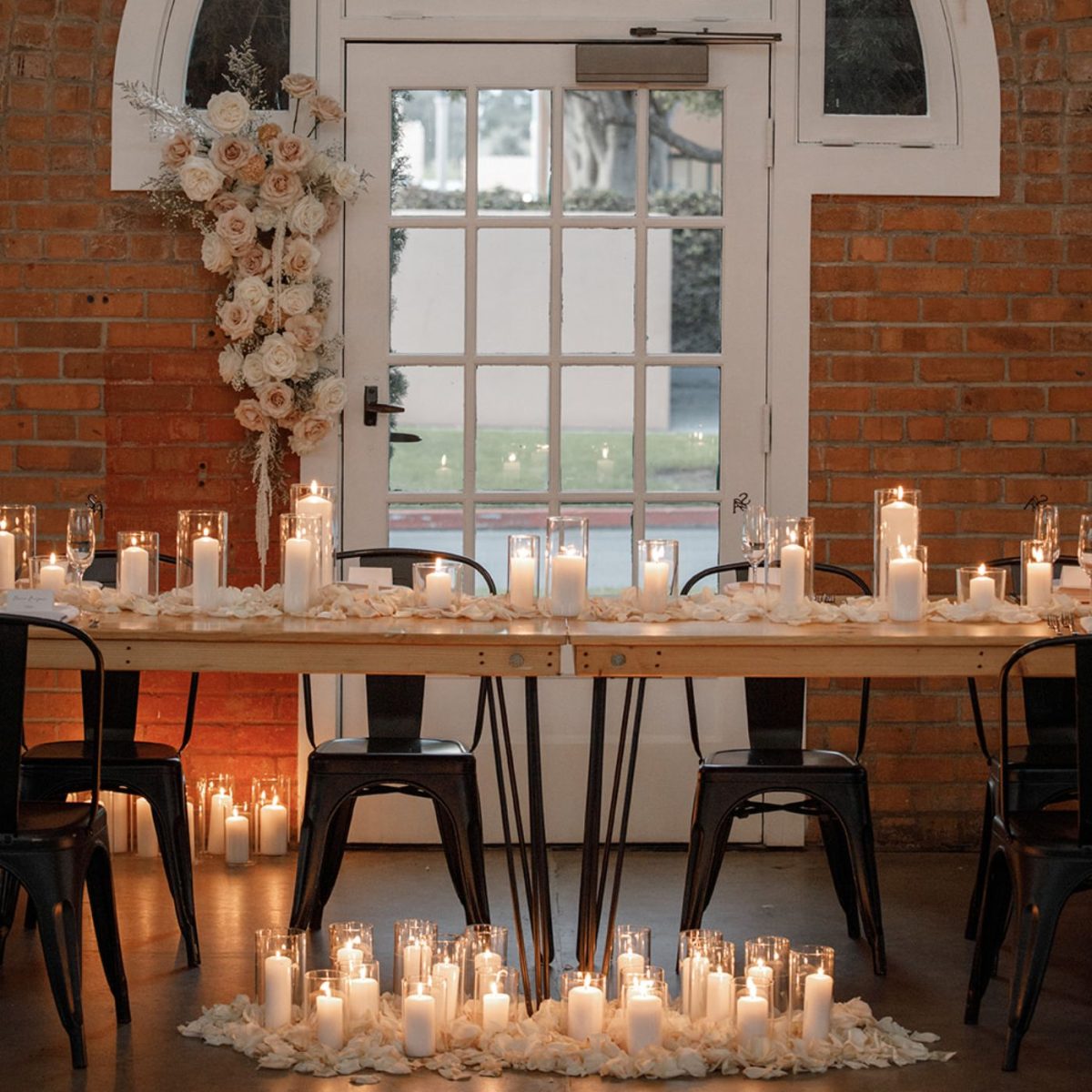 8' Honey Hairpin Table