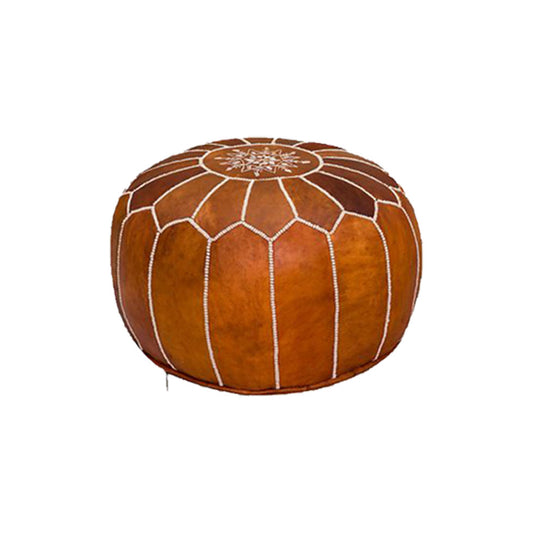 Copper Moroccan Pouf