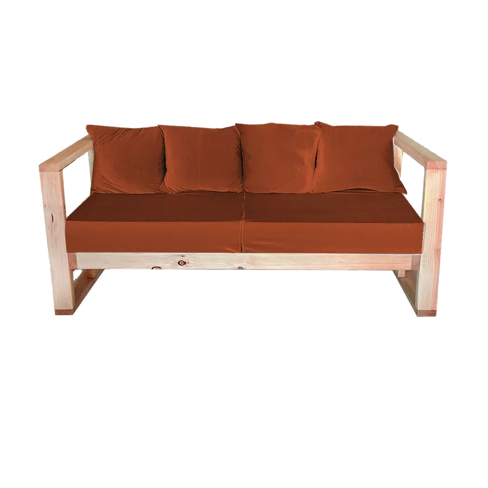 Sofia Sofa Burnt Orange