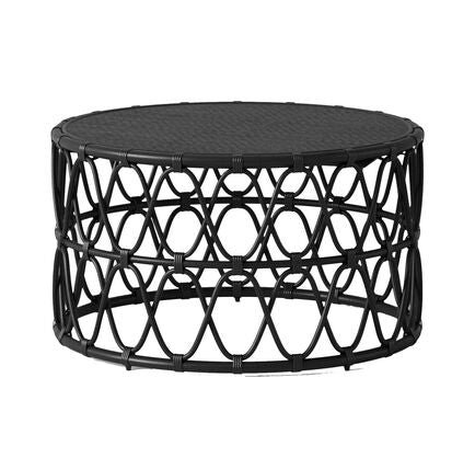Jewel Rattan Black Coffee Table