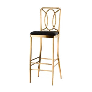Orleans Bar Stool Black Cushion