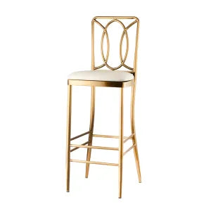 Orleans Bar Stool White Cushion
