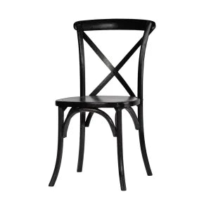 Black Cross Back Chair
