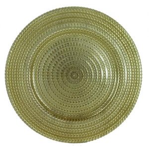 Moroccan Gold Charger