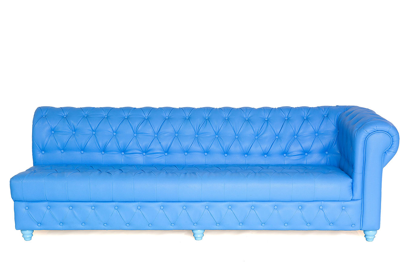 16' Chesterfield Sofa Blue