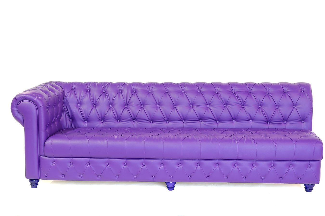 16' Chesterfield Sofa Purple