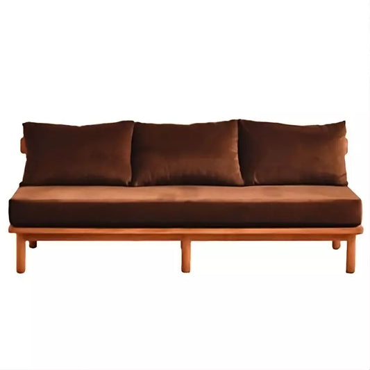 Classic Teak Sofa Velvet