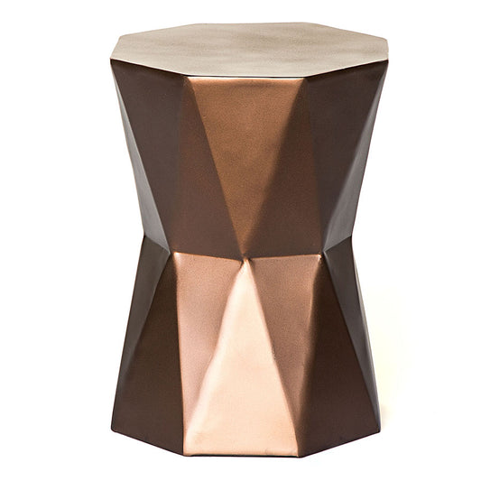Club Bronze Stool/Side Table