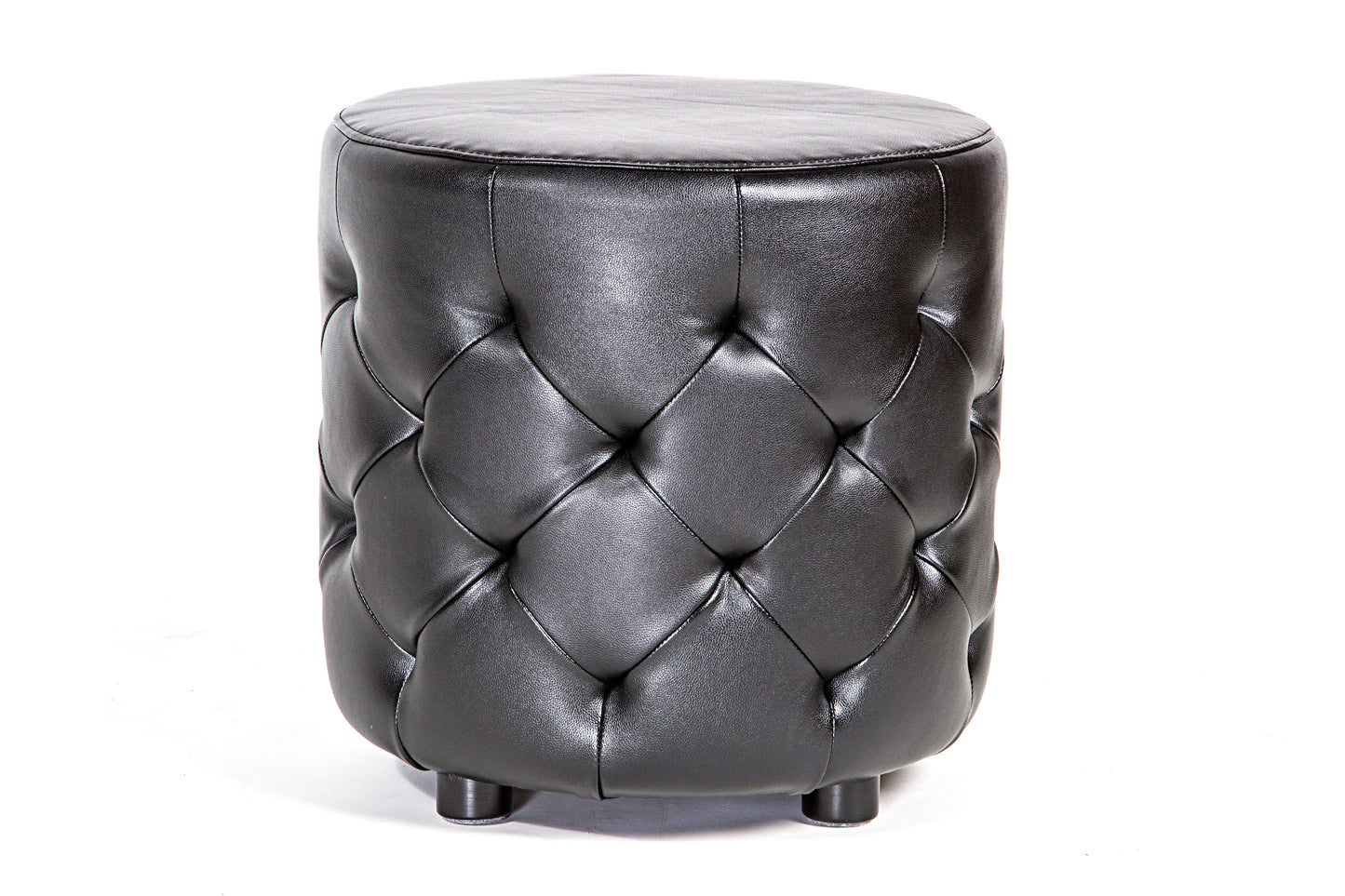 Club Ottoman Black