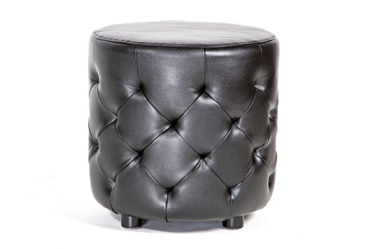 Club Ottoman Black
