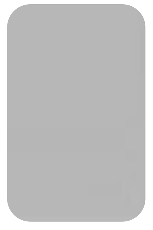 8'x4' Rounded Edges Wall