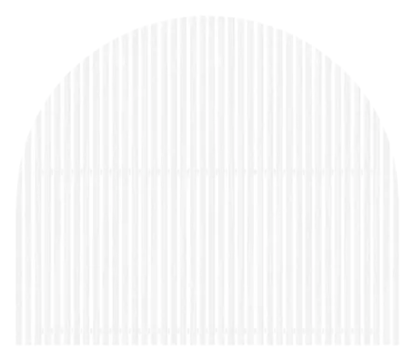 White Arch 8'x8' Slat Wall