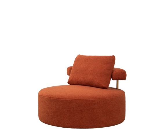 Saffron Swivel Barrel Chair