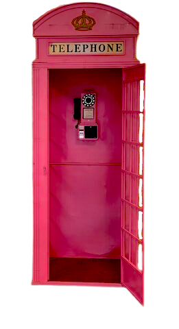 Lifesize Telephone Booth