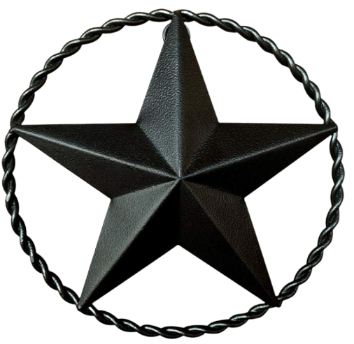 Metal Hanging Star