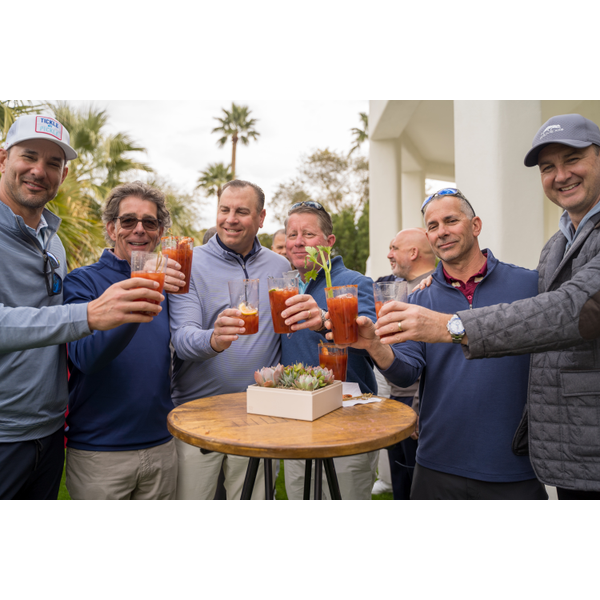 Modern Round Cocktail Table