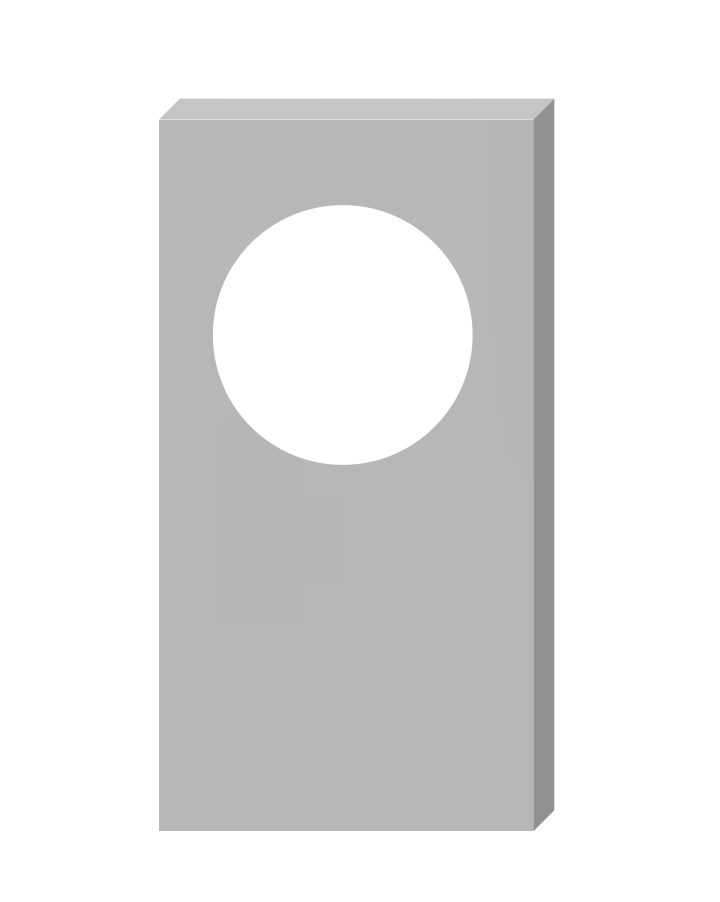 4'x8' Circle Cutout Wall