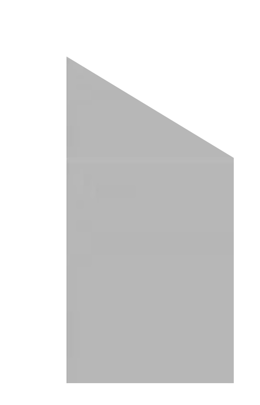 Small 4'x6' Slant Wall