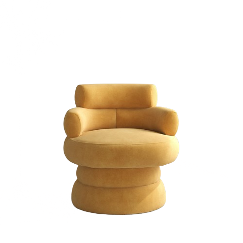 Goldie Tufted Swivel Chair