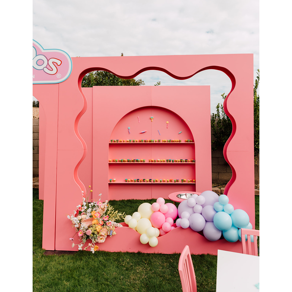 3D Wavy 8'x8' Storefront Structure