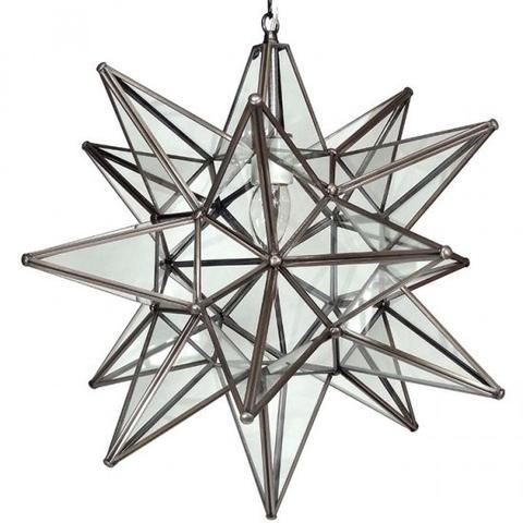 Moravian Star Pendant