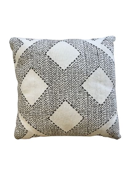 Black & White Dot Pillow
