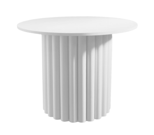 Fluted Accent Table