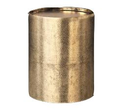 Textured Drum Side Tables