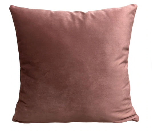 Dusty Rose Velvet Pillow