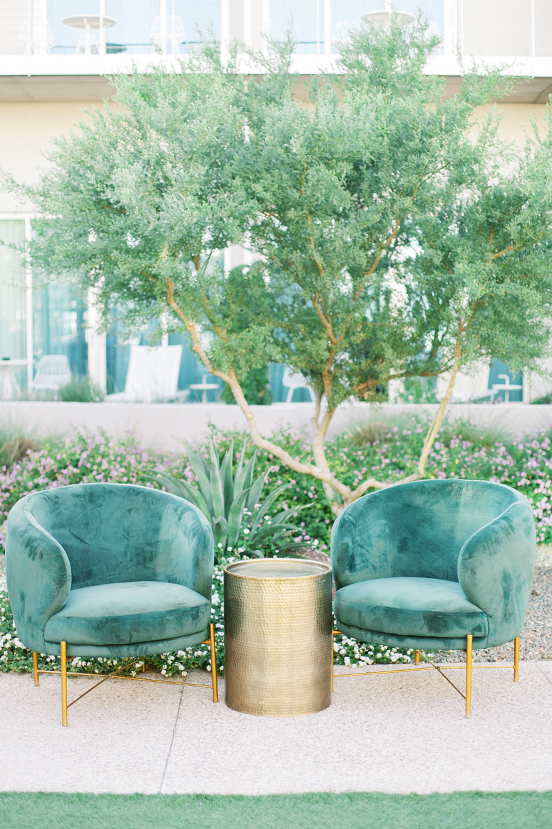 Textured Drum Side Tables