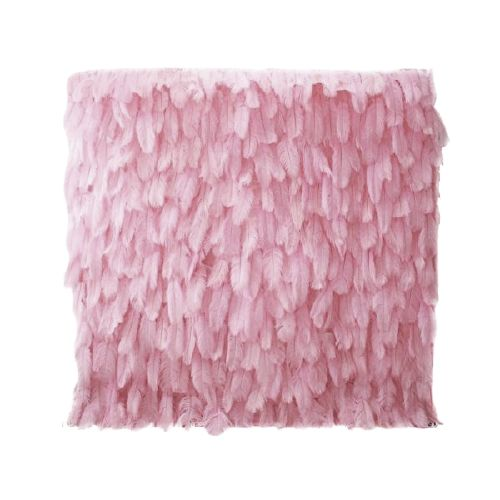 Light Pink Feather Wall