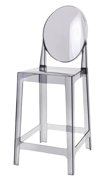 Smoke Acrylic Barstools