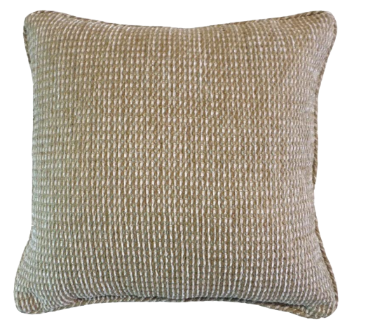 Tan Seagrass Tweed Pillows