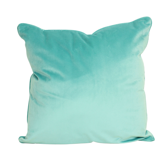 Turquoise Velvet Pillows