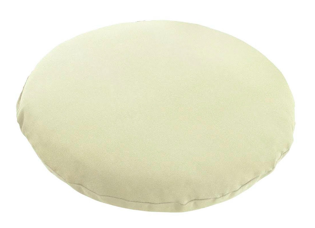 Neutral Peacock Chair Cushion