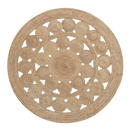 Round Circles Jute #104