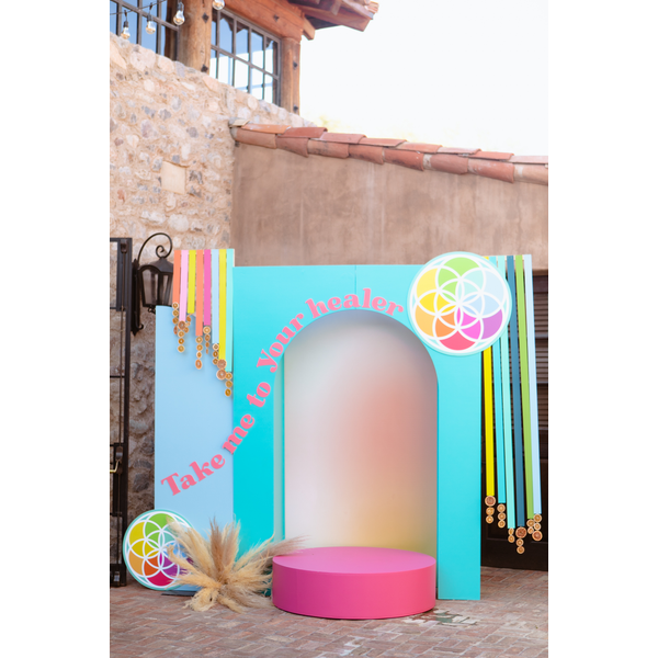 Custom Colored Rounded Platfrom