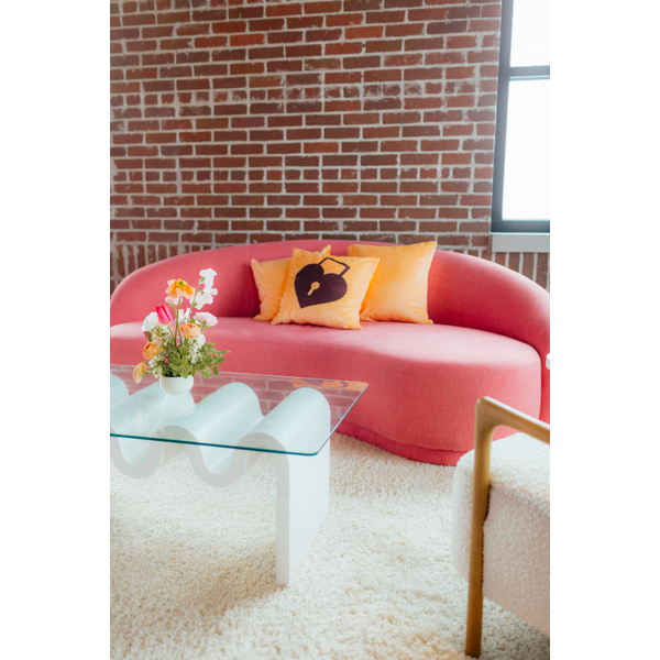 Pinky Curved Sofa