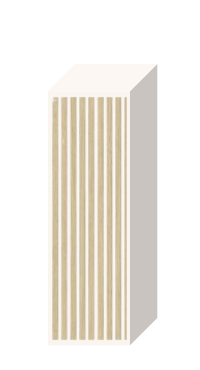 Slatted Pillars