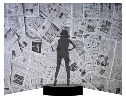 Custom Newspaper Walls