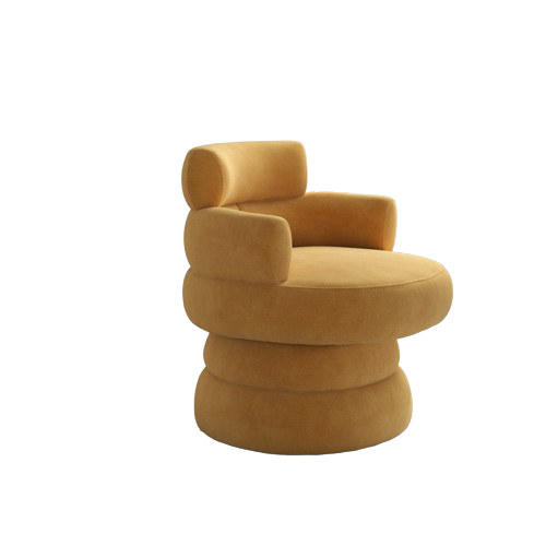 Goldie Tufted Swivel Chair