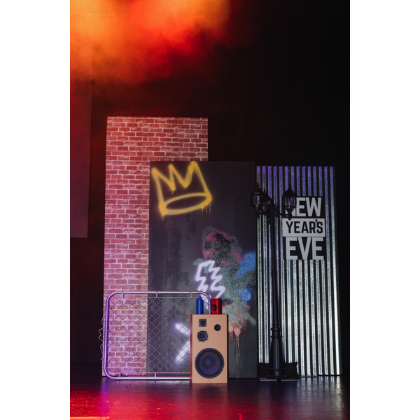 Metal Mini Fence 4'x4' Wall