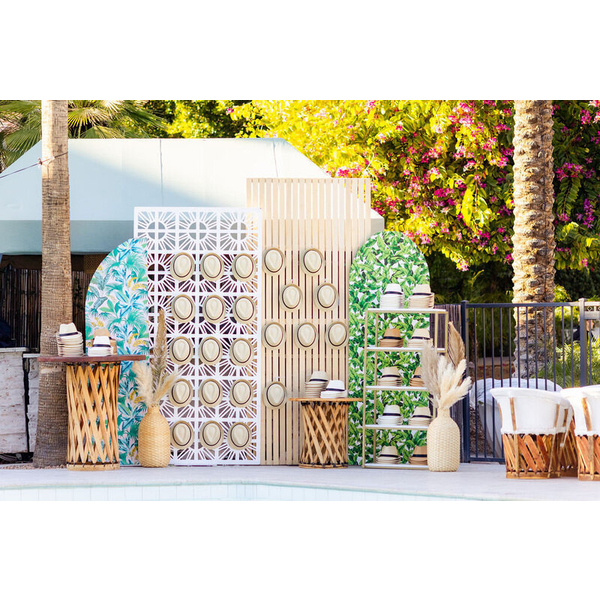 Banana Leaf 4'x8' Wall