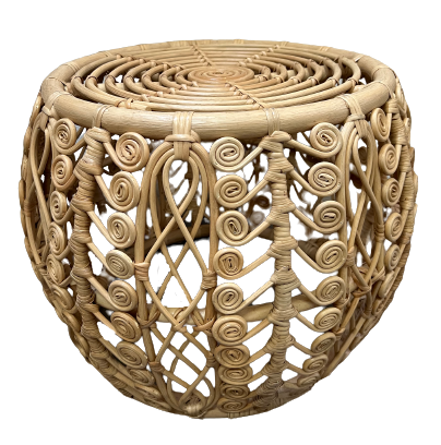 Rattan Loop Side Tables