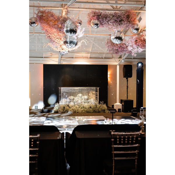 Disco Ball Ceiling Install