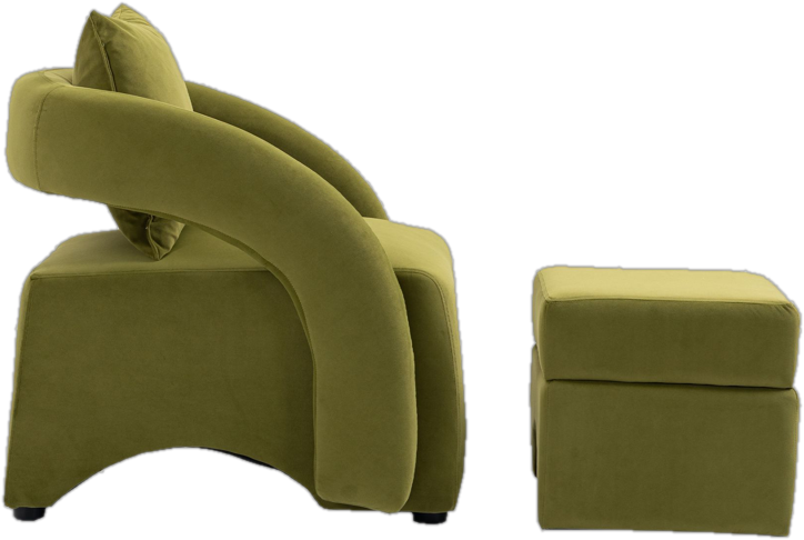 Fern Chair & Ottoman