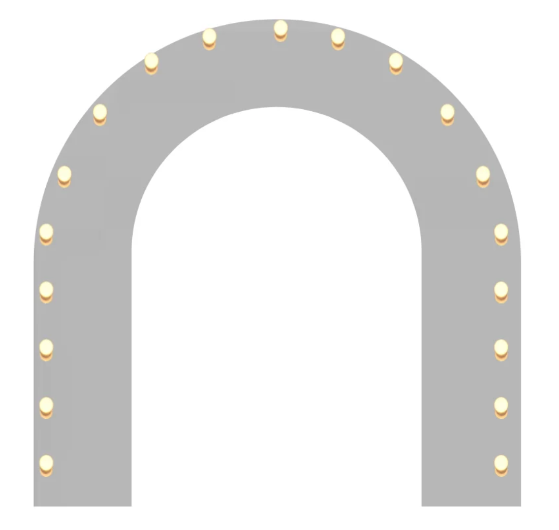 Marquee Light 8'x8' Passthrough Arch