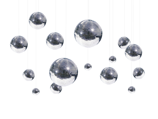 Disco Ball Ceiling Install