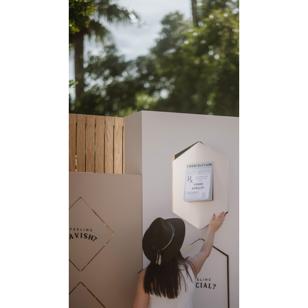 8'x3' Interactive Flip Walls