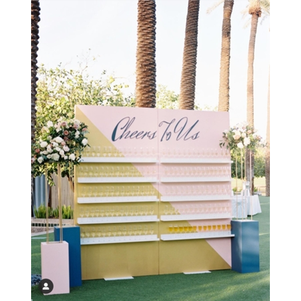 Custom Colored Pillars